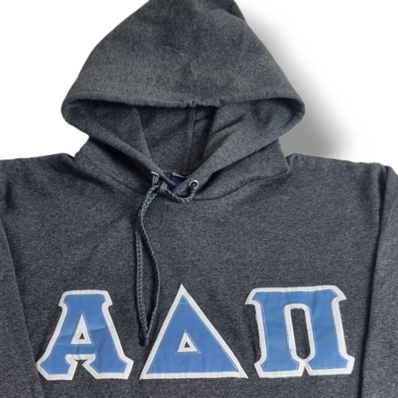 Champion USA Hoodie Grey Pullover Mens Hooded Sweatshirt Size Small. - Picture 2 of 6